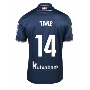 Real Sociedad Takefusa Kubo #14 Gostujuci Dres 2023-24 Kratak Rukavima